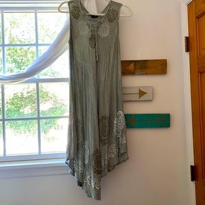 Bohemian style swing dress